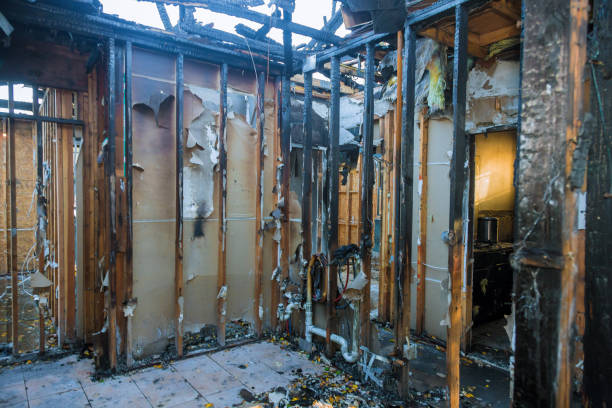 Professional Fire Damage Repair technician working in Yarrow Point, WA